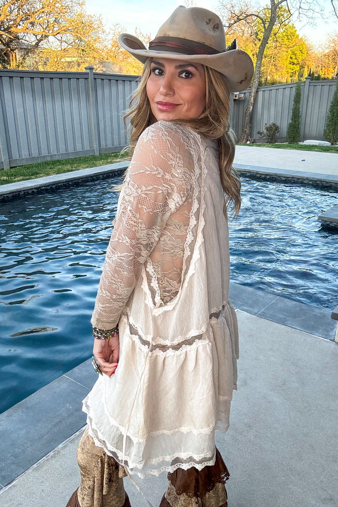 PRE ORDER: Adjustable Back Oversized Overlay - 100% Cotton