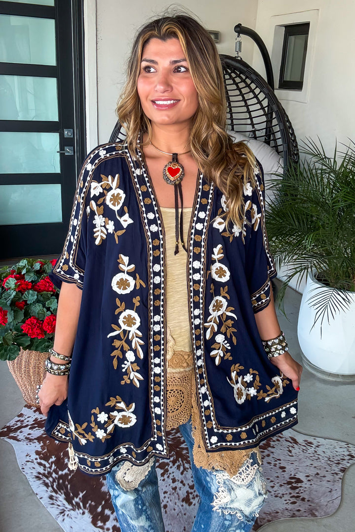 AHB EXCLUSIVE: Anywhere With Me Oversized Cardigan - Navy