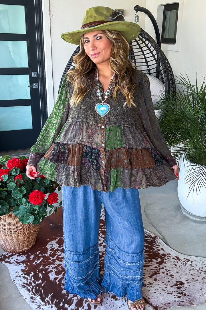 Capturing The View Blouse - Amber
