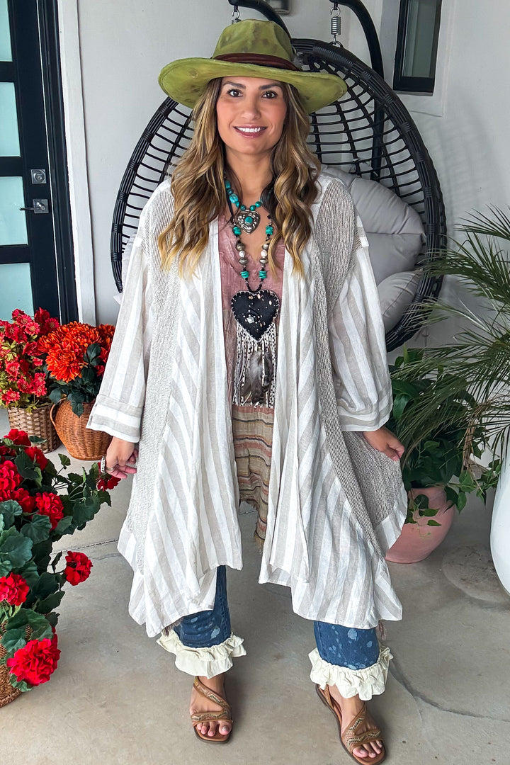 Desert Dawn Cardigan - Natural
