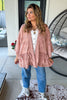 Terra Cotta Spice Cardigan - 100% Cotton - Rust 