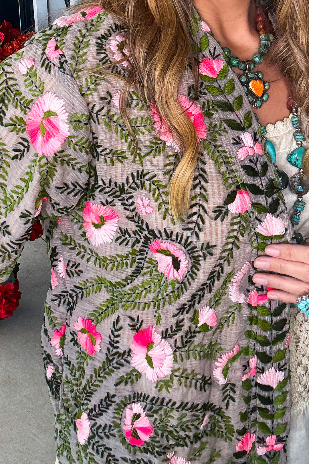 One of a Kind - Handmade - Secret Garden Cardigan - Final Sale