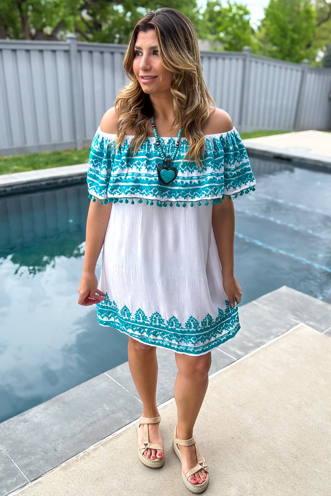 AHB EXCLUSIVE: Beautiful Reflections Dress - White