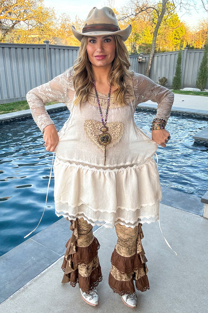 PRE ORDER: Adjustable Back Oversized Overlay - 100% Cotton