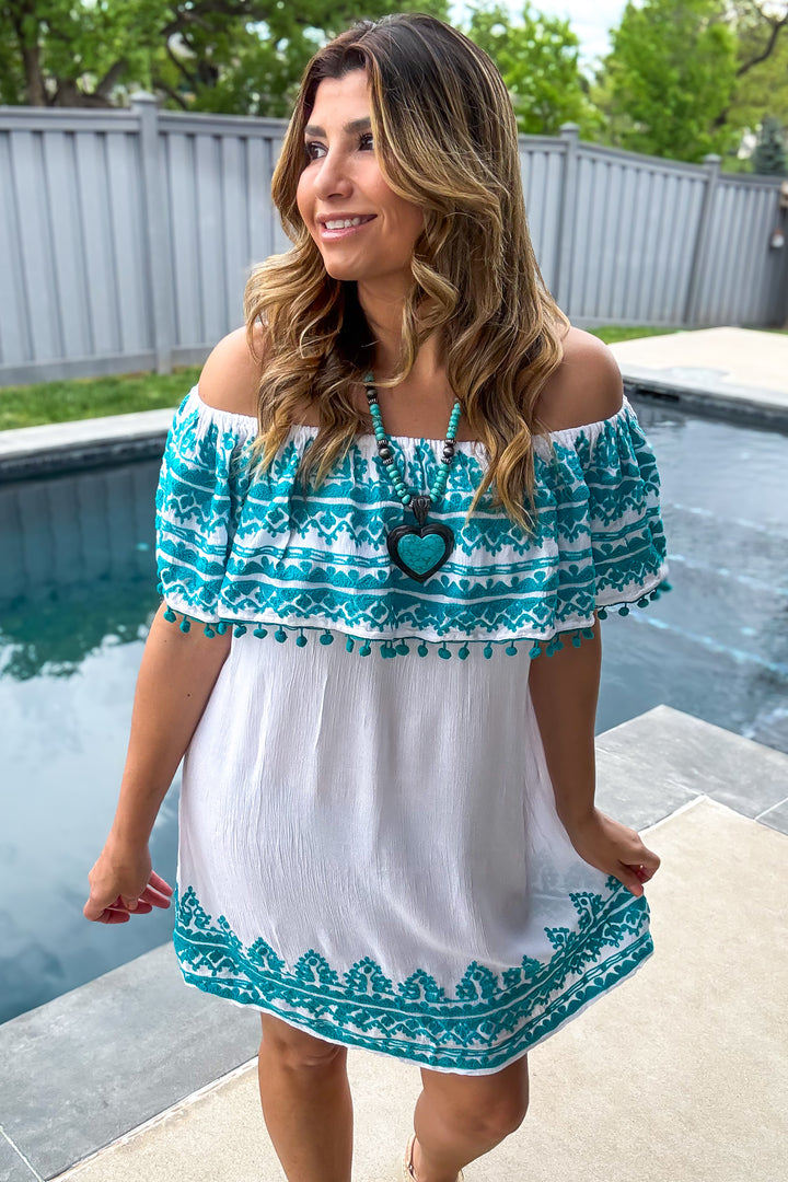 AHB EXCLUSIVE: Beautiful Reflections Dress - White