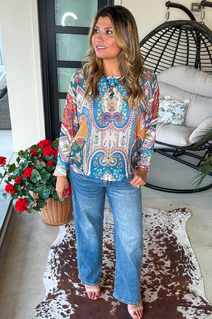 Gypsy Tide Summer Sweater - Multi - Made in Italy