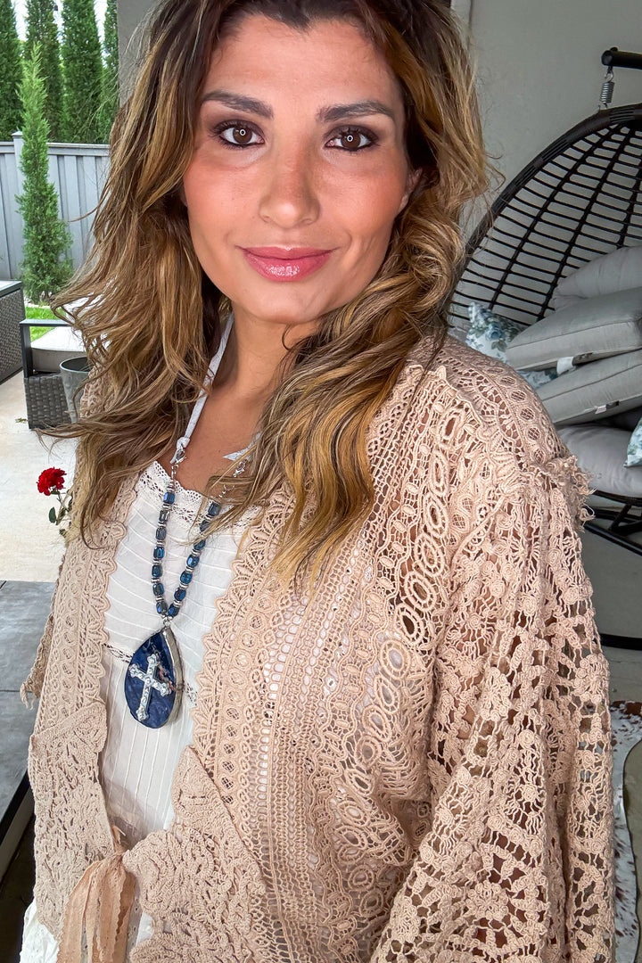 Whispering Details Split Tails Jacket - 100% Cotton - Made in USA - Arrives in 3 days