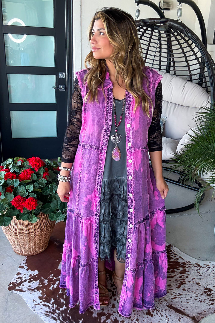 Magnolia Moon Dress/Duster - Pink
