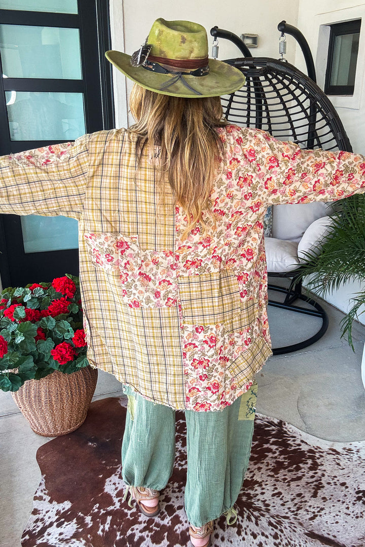 Wildflower Fountain Jacket - 100% Cotton