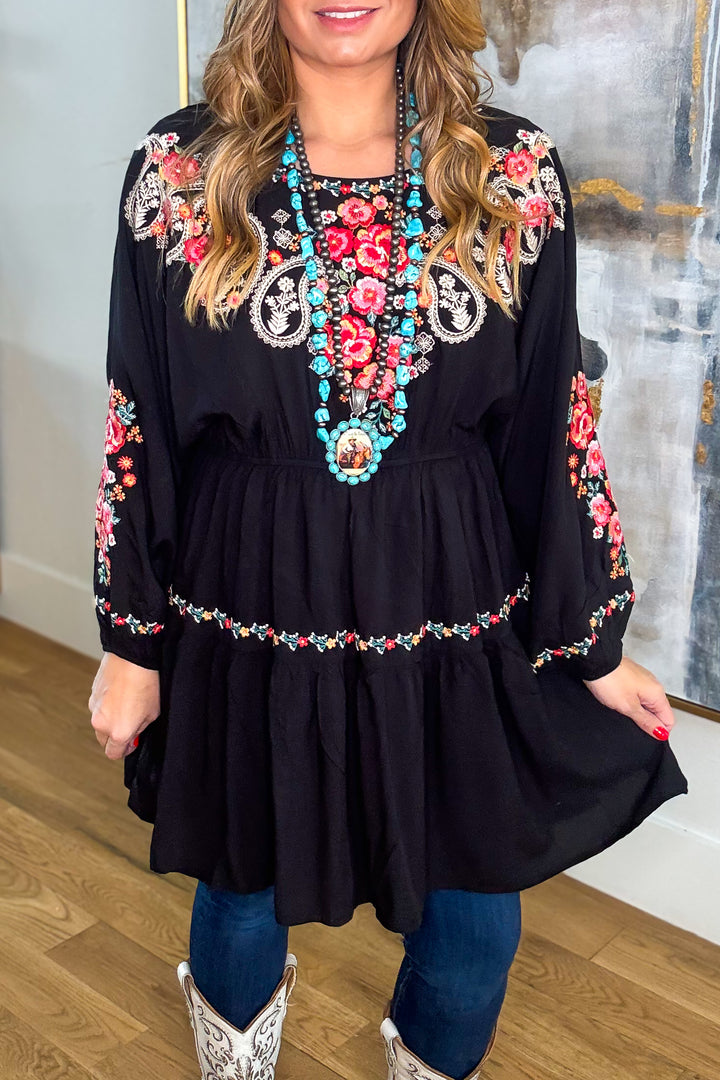 The Closer You Get Dress - Black - SALE