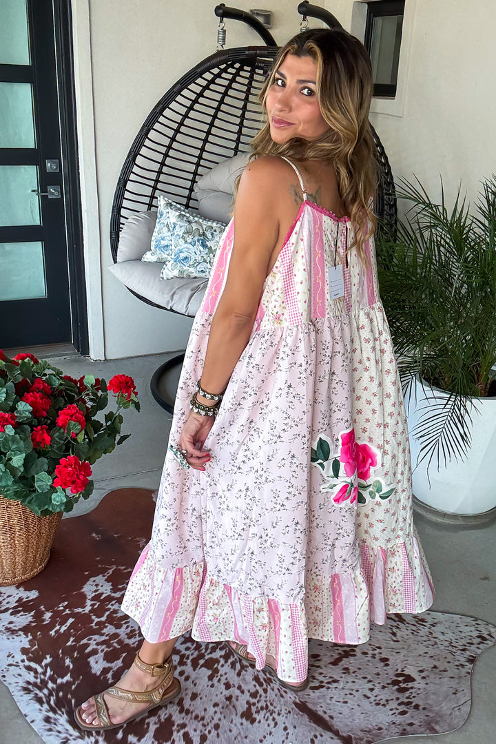 Flowers and Sunshine Maxi Dress