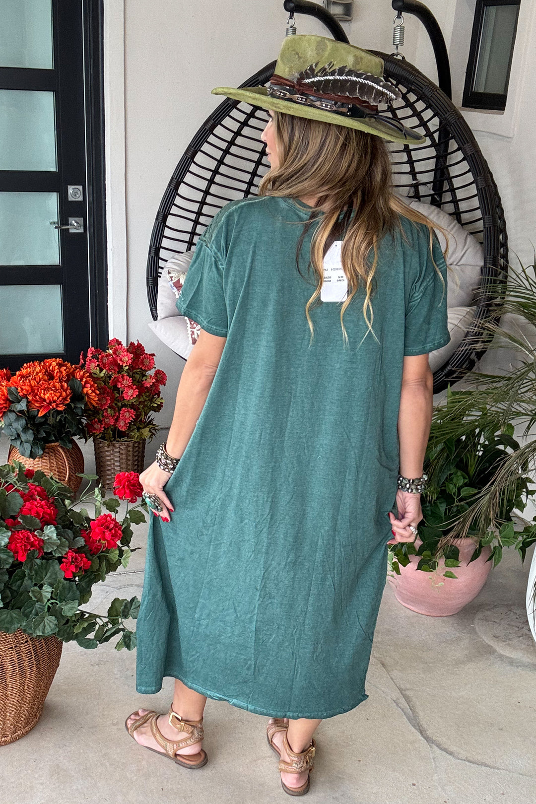 Spirit of the West Midi Dress - 100% Cotton