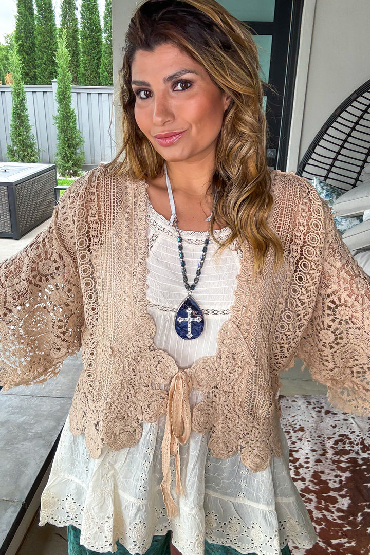 Whispering Details Split Tails Jacket - 100% Cotton - Made in USA - Arrives in 3 days