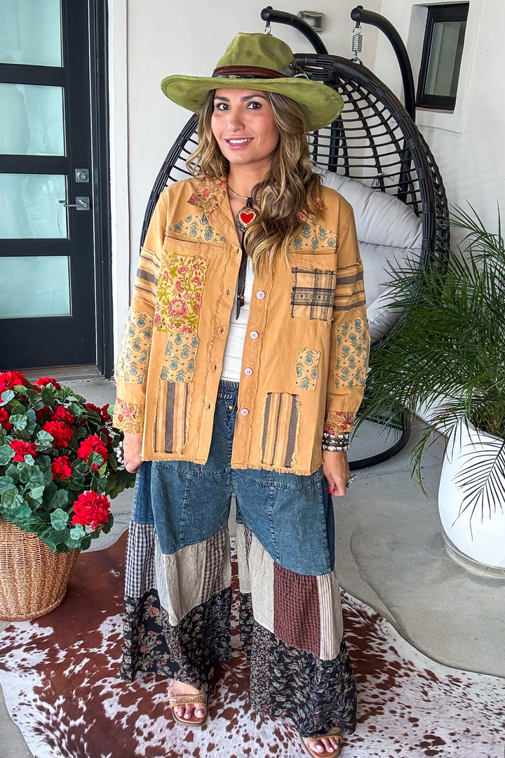Evening Stroll Blouse/Jacket - 100% Cotton