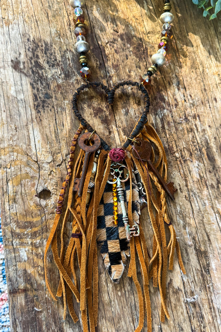 Heart of the Wanderer Necklace - Handmade