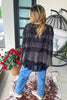 PRE ORDER: Gypsy Breeze Sheer Oversized Top - Black
