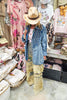 Starlight Patchwork Denim Shirt - 100% Cotton