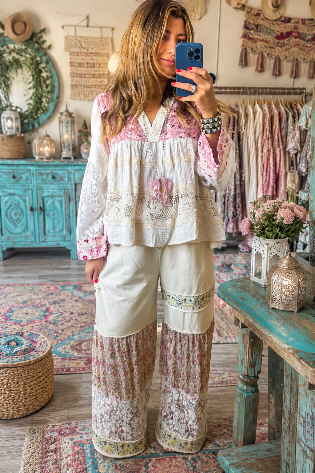 PRE ORDER: Canyon Echo Elastic Waist Oversized Pants - 100% Cotton