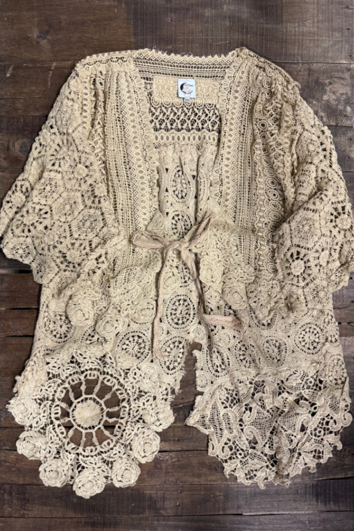 Whispering Details Split Tails Jacket - 100% Cotton - Made in USA - Arrives in 3 days