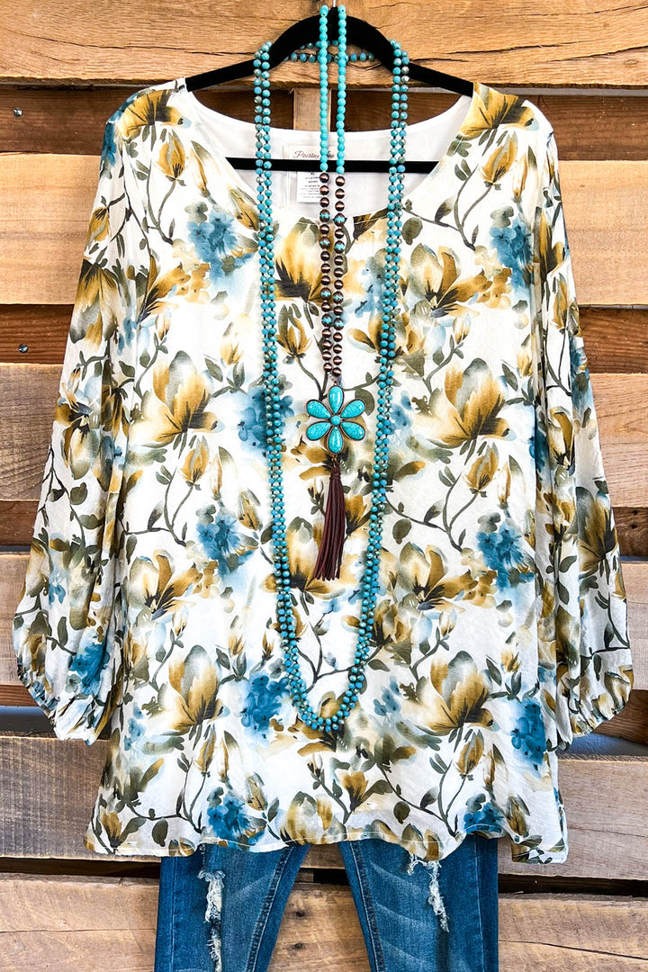 Color of Spring Blouse - Brown - SALE