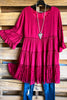 AHB EXCLUSIVE: Like A Dream To Me Tunic - Crimson