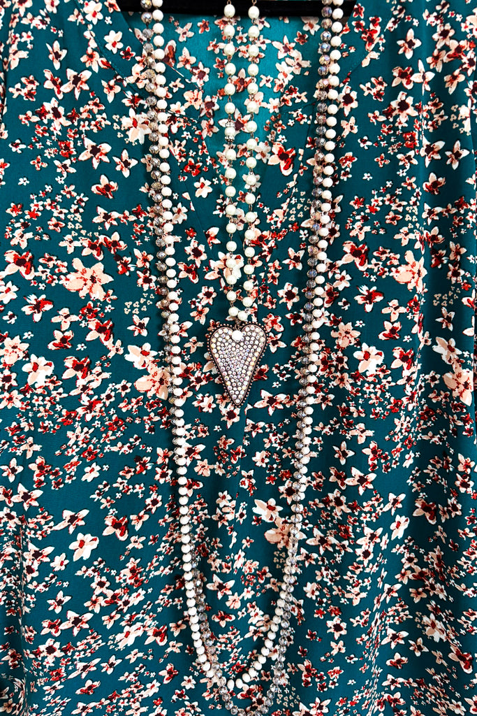 Forever Grace Top - Hunter Green