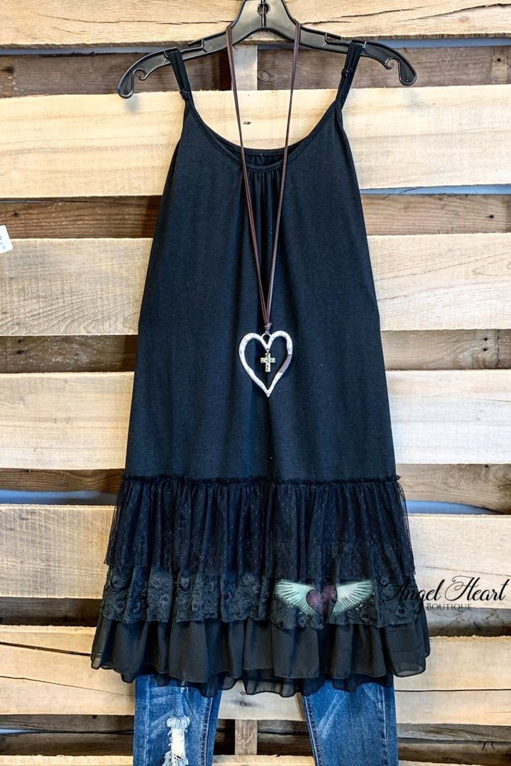 AHB EXCLUSIVE: Inspire Me Lace Extender - Black - SALE
