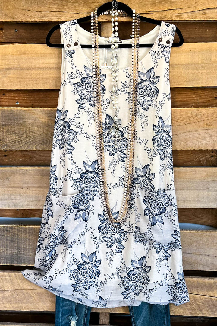 Take A Tour Dress/Tunic - Beige