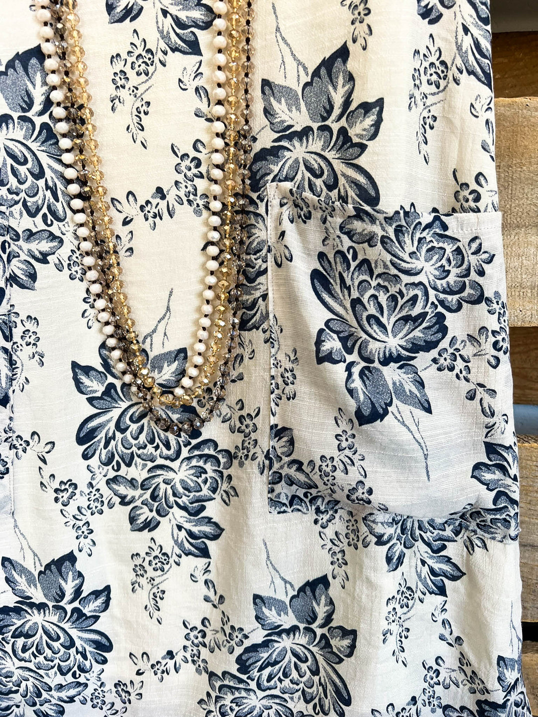Take A Tour Dress/Tunic - Beige