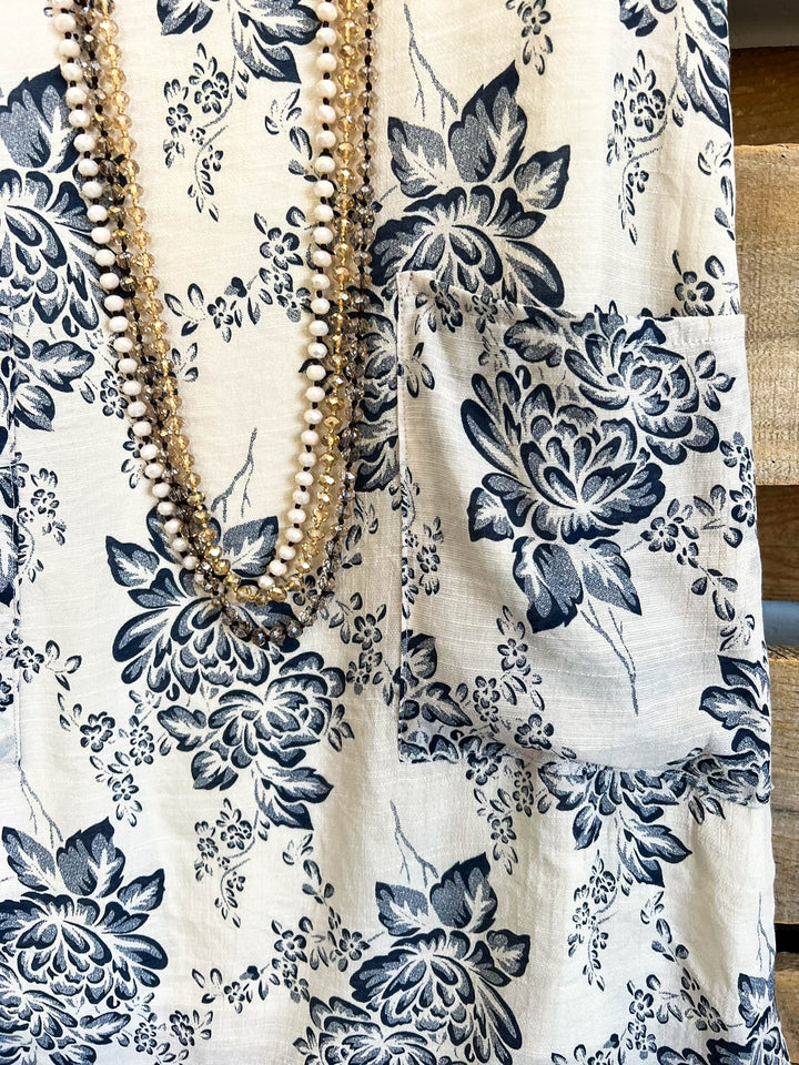 Take A Tour Dress/Tunic - Beige