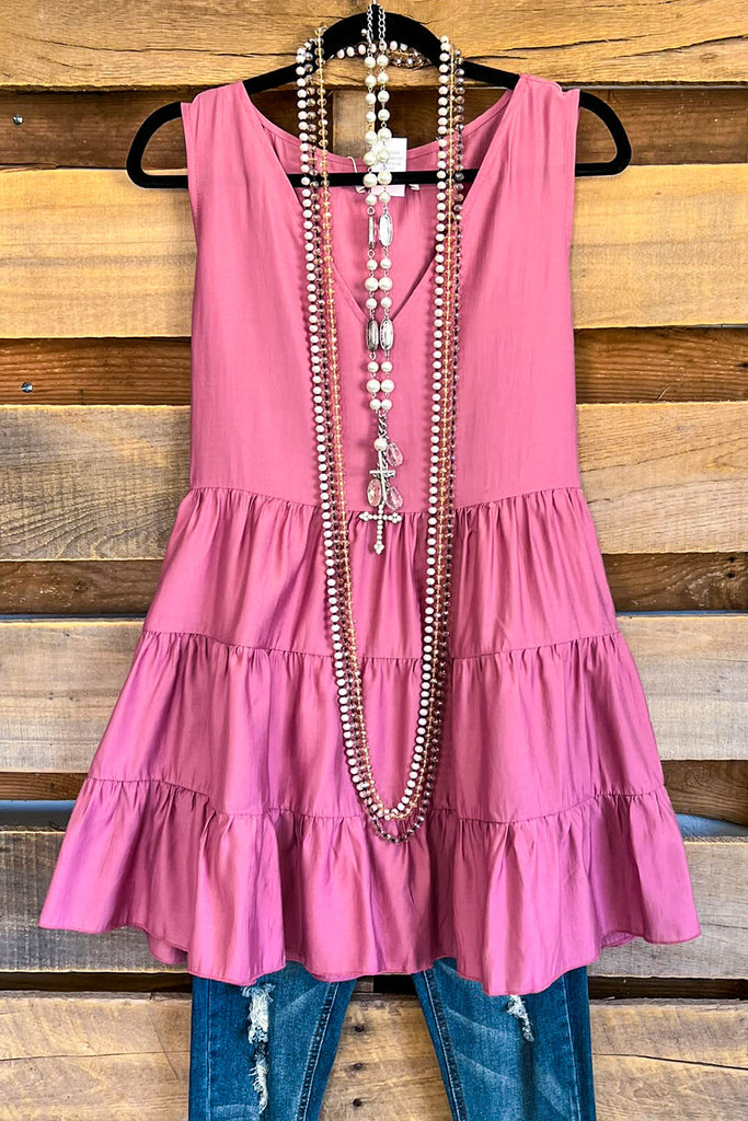 Summertime Love Top - Mauve