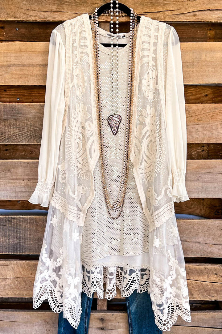 AHB EXCLUSIVE: See My Soul Vest - Natural (Vest Only) - SALE