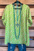 Lavish Look Oversized Top - Green - SALE