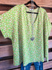 Lavish Look Oversized Top - Green - SALE