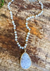 Natural But Sassy Necklace - White