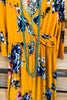Sash Around Maxi Dress - Yellow - SALE