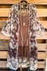 AHB EXCLUSIVE: More Than Just a Friend Lace Kimono - Leopard