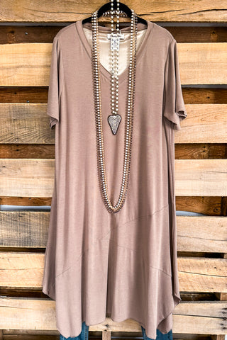 Consider Me In Love Dress - Rust