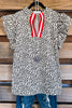 Essential Edge Tunic -Leopard - 100% COTTON