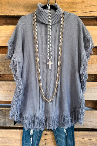 Boho Vibes Oversized Kimono - Sage