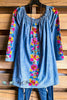 AHB EXCLUSIVE: Believe The Hope Tunic - Blue - 100% COTTON
