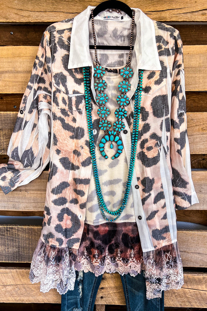 AHB EXCLUSIVE: Mindfulness Harmony Top -Leopard