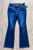 Sustainable High-Rise Bootcut Jean - Dark Indigo - TUMMY CONTROL - MADE IN USA