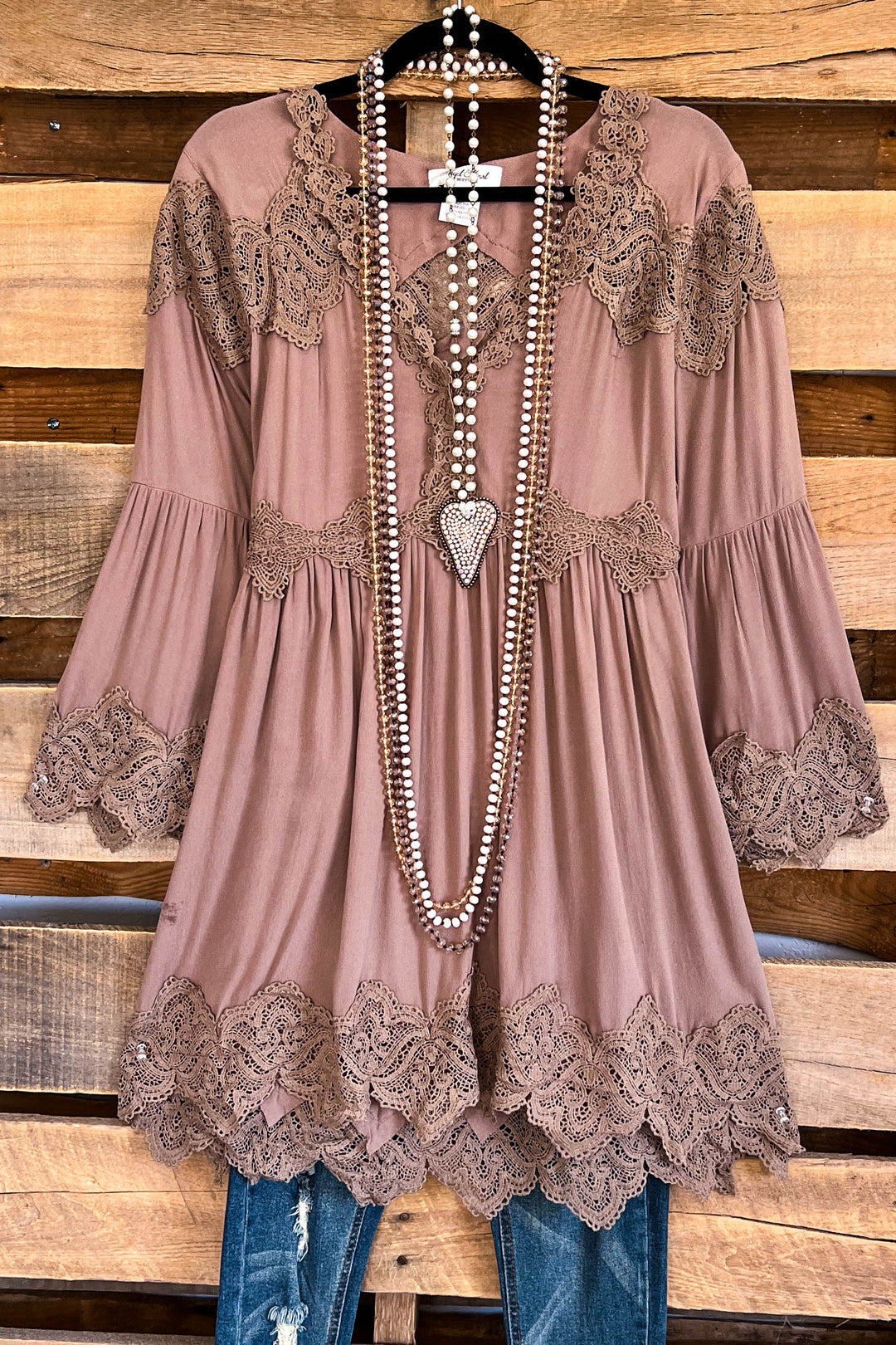 AHB EXCLUSIVE - The Most Beautiful Top - Mocha - SALE