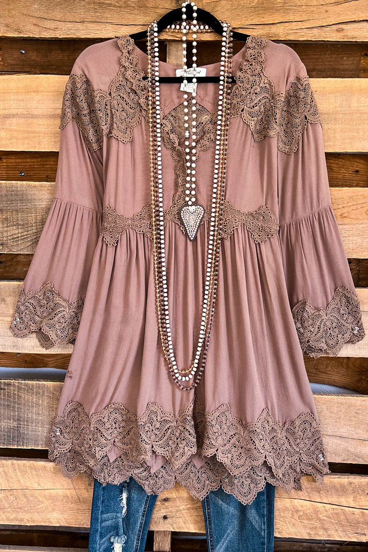 AHB EXCLUSIVE - The Most Beautiful Top - Mocha - SALE
