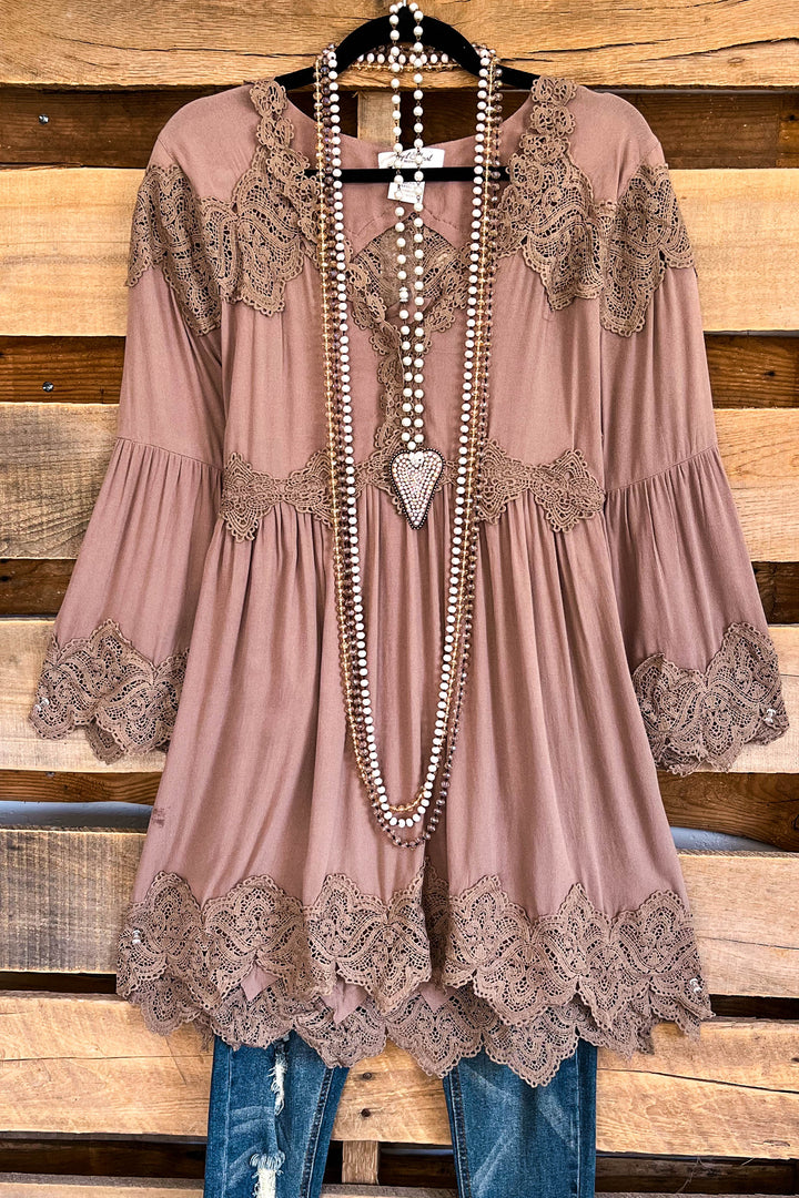 AHB EXCLUSIVE - The Most Beautiful Top - Mocha - SALE