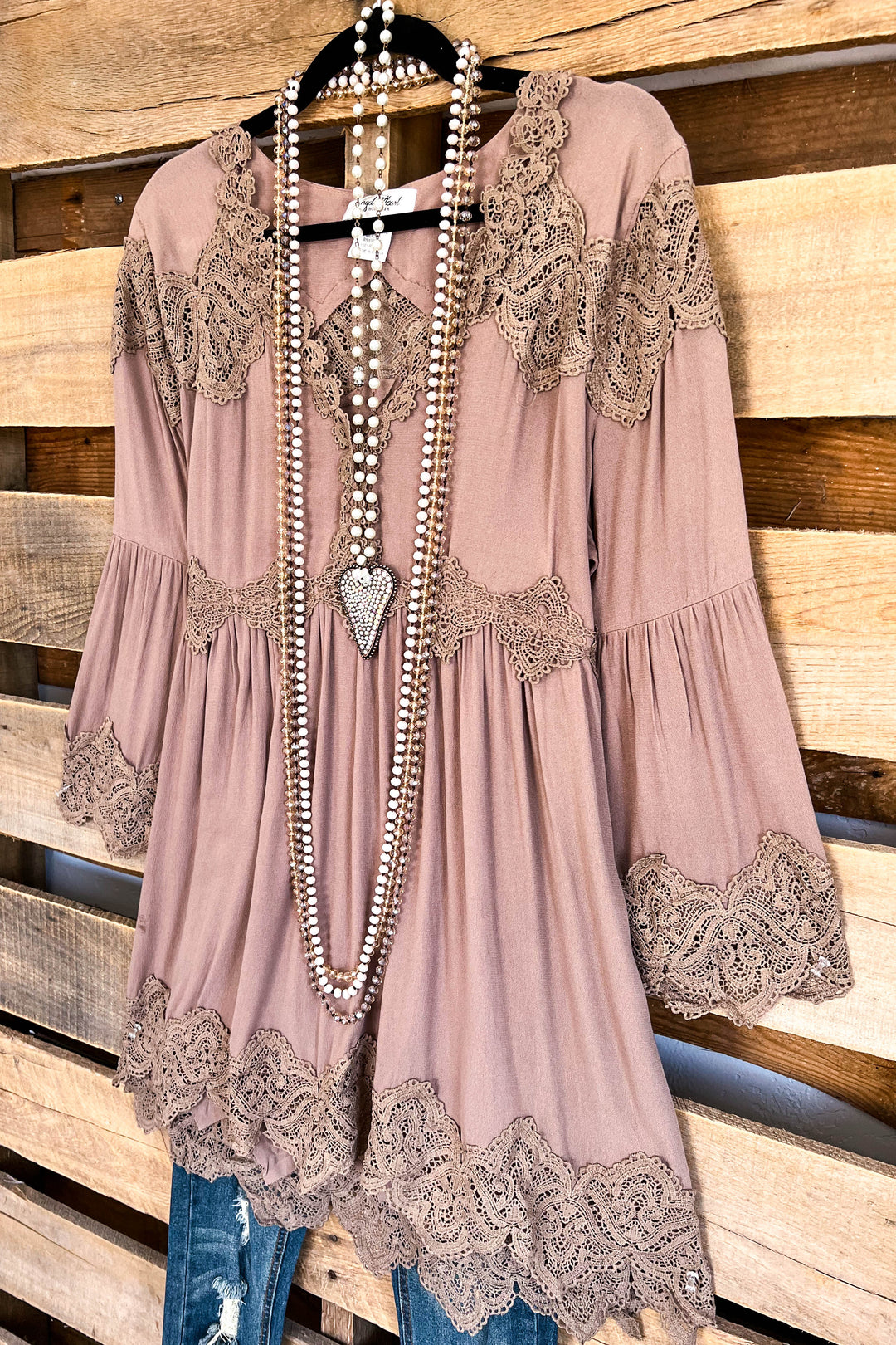 AHB EXCLUSIVE - The Most Beautiful Top - Mocha - SALE