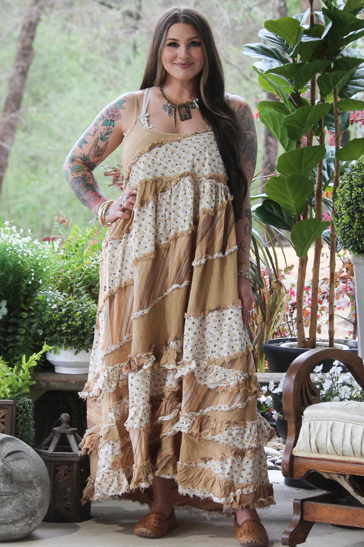 Evening Path Dress - 100% Cotton