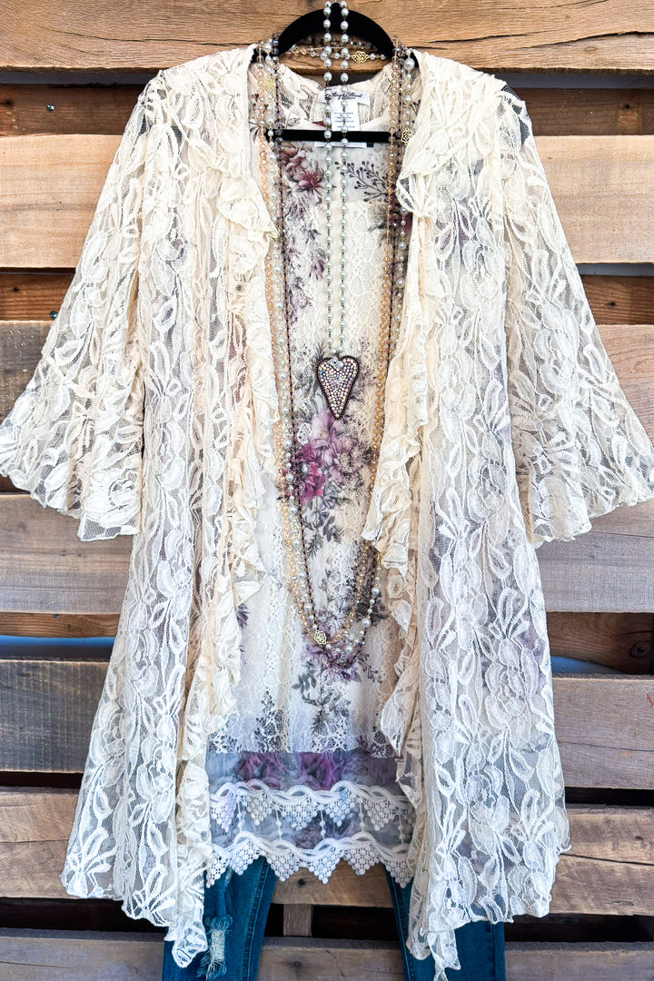 AHB EXCLUSIVE: Sweet Romance Cardigan - Beige -SALE