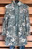 Dream Of The Day Dress - Peacock Mix  - 100% COTTON - SALE